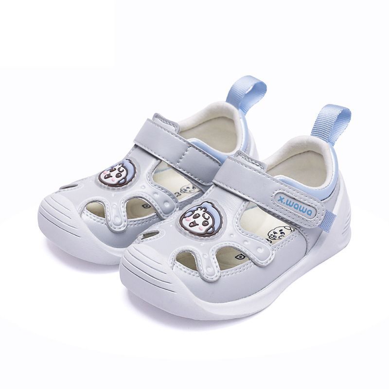 Closed Toe Baby Sandals Anti Slip Anti Collision Sandals For 1-2 Years Old Toddlers