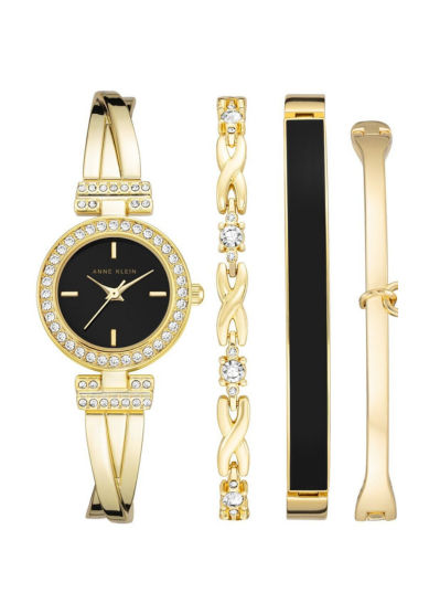 Anne Klein Ladies Watch AK2238BKST