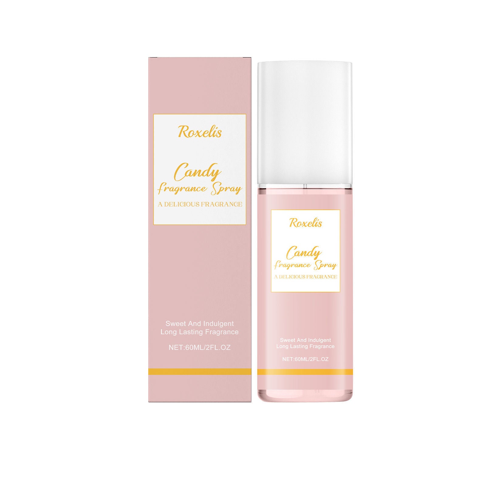 Candy Perfume Spray, Long-lasting Fragrance, Moisturizing, Natural, Refreshing Scent ,60ml