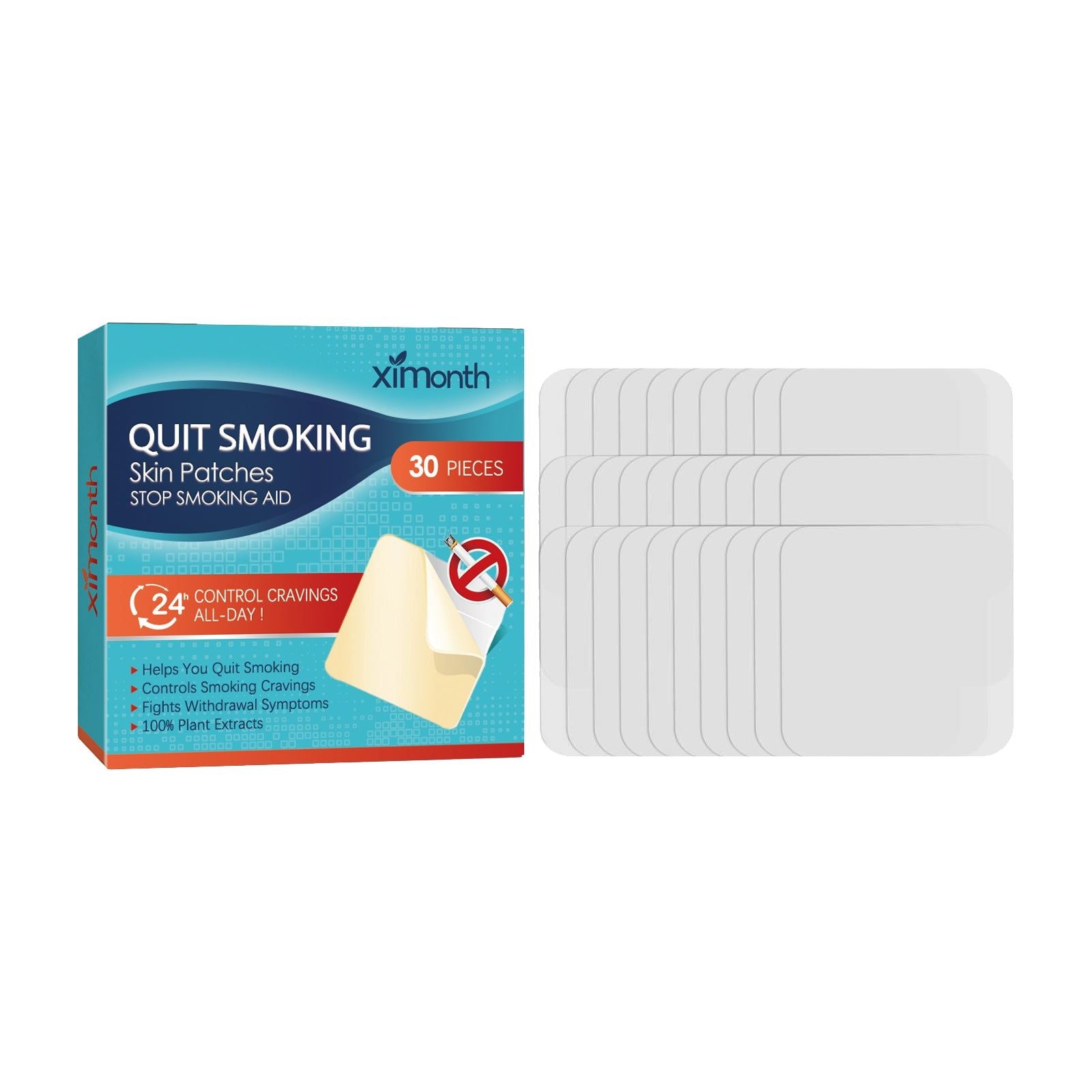 Body Care Patch, Natural Detox, Respiratory Support, Smoking Cessation, Fresh Comfort ,30pcs