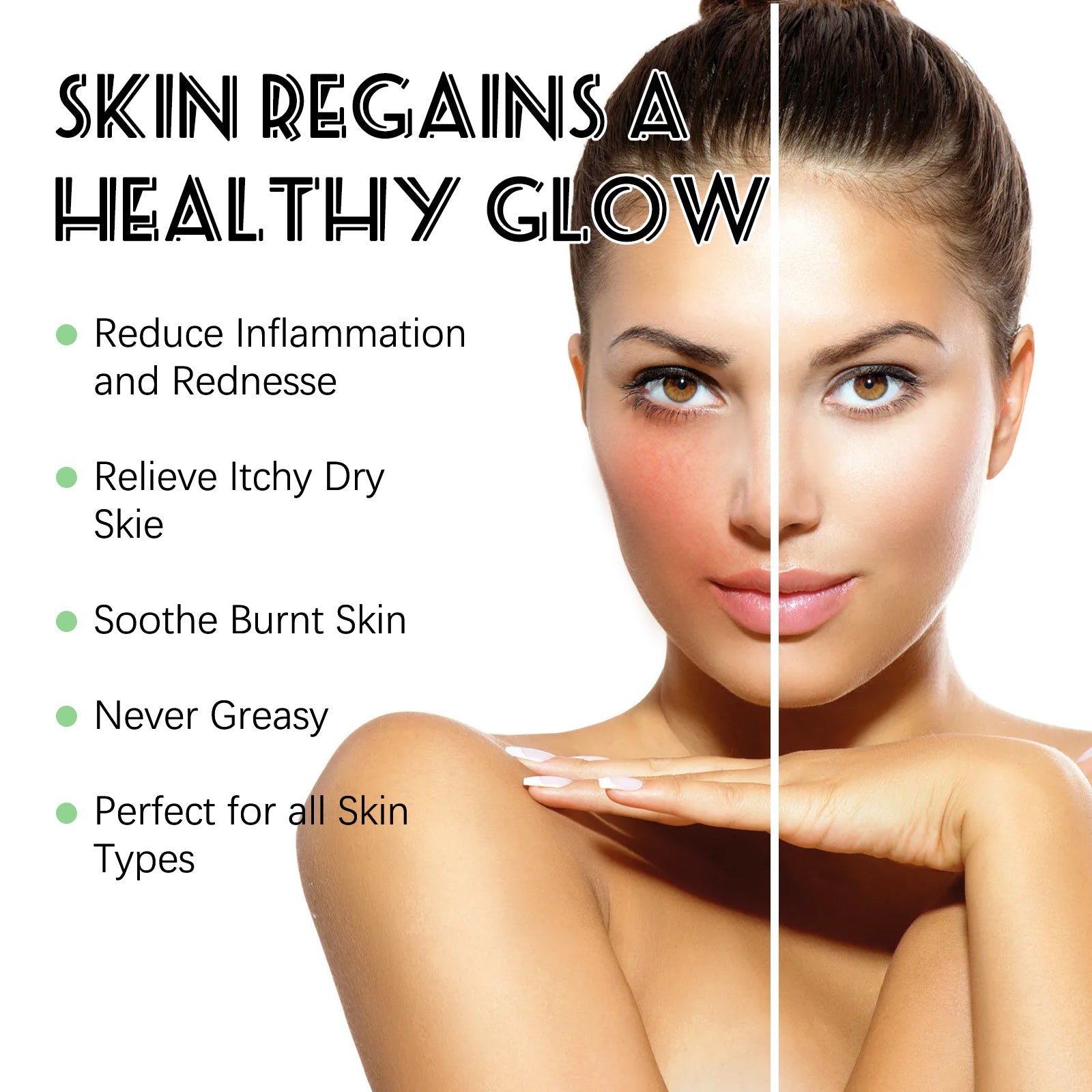 Aloe Vera Darkening Cream, Promotes Blackening, Sunbathing, Skin Repair ,100g