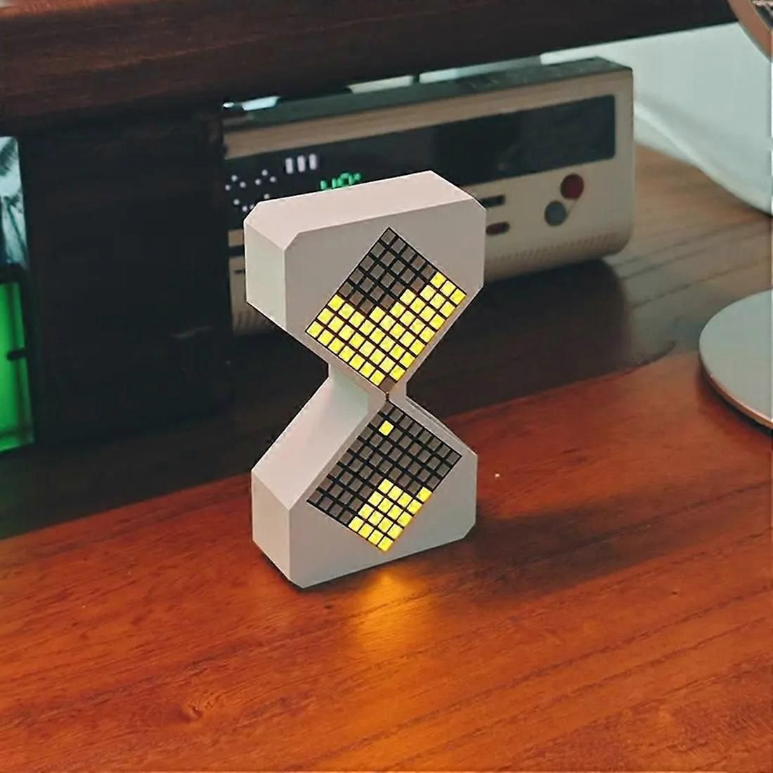 Electronic Sensing Hourglass Timer Home Desktop Decompression Ornament Small Sand Timer for Office Decor 2pc