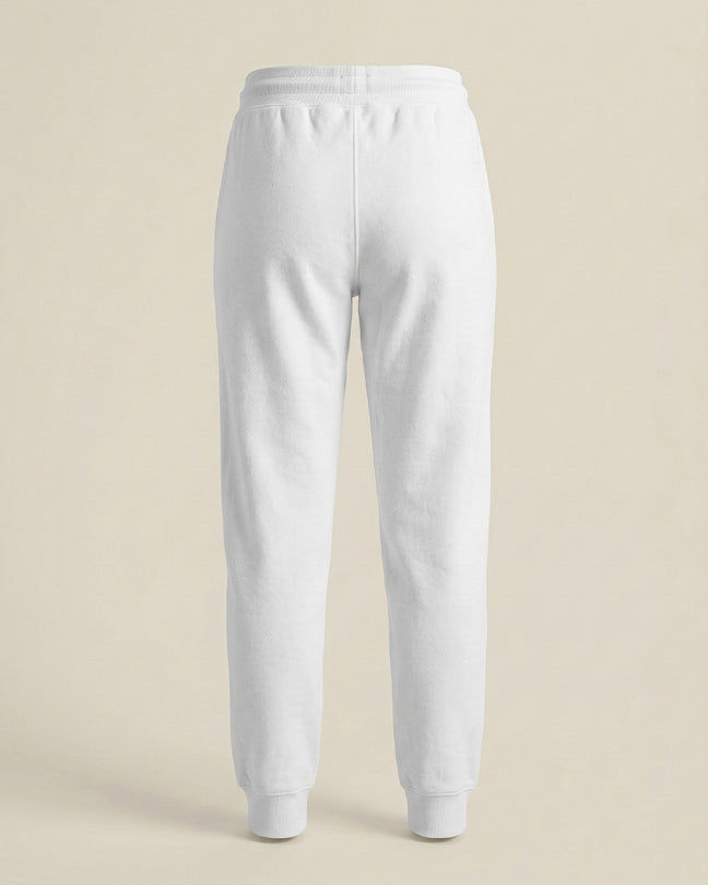 Under Armour white logo black jogger