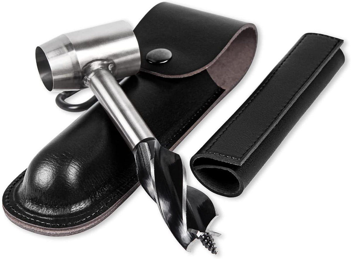 Manual Auger Drill Bushcraft Survival Tool Hand Auger Settlers Wrench For Backpacking