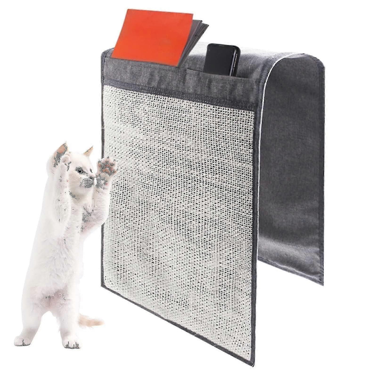 110cm Sisal Cat Scratching Mat With Storage Compartments