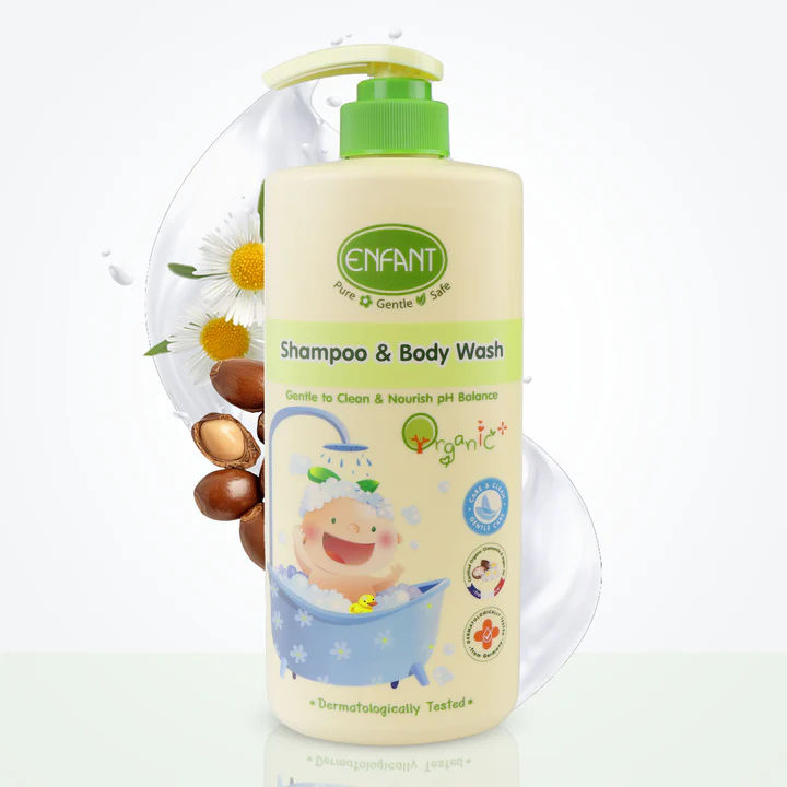 ENFANT - Organic Plus Body Wash & Shampoo 500ml