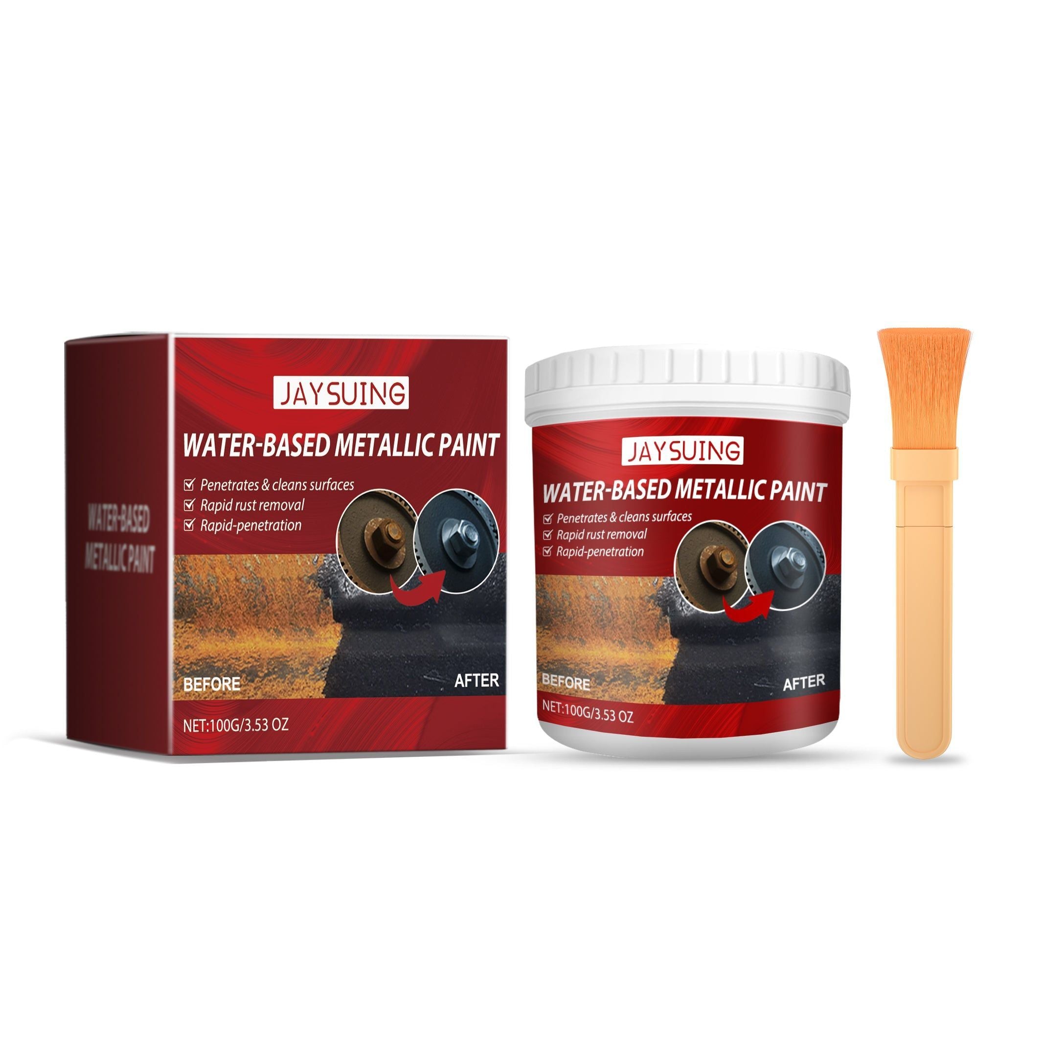 Rust Free Primer for Metal, Anti-Rust Coating, Automotive & Home Renovation ,100g