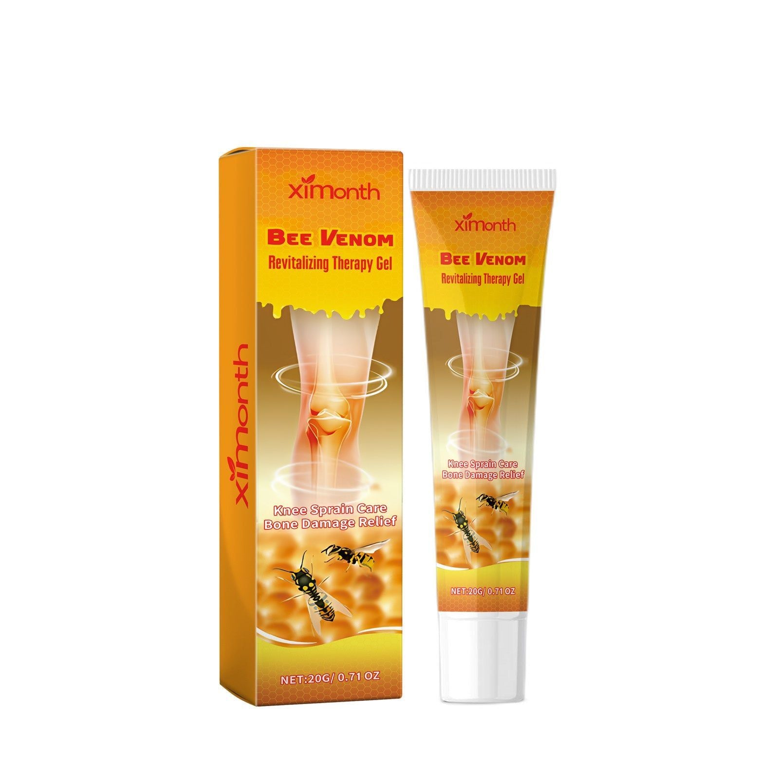 Bee Venom Body Care Gel, Joint Pain Relief, Anti-Inflammatory, Muscle Recovery ,20g
