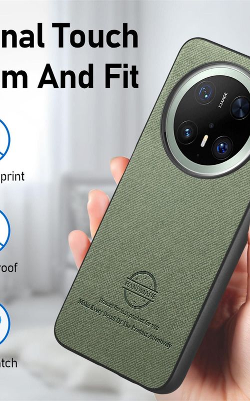 Twill Fabric Leather Phone Case For Huawei Mate 70 Pro+