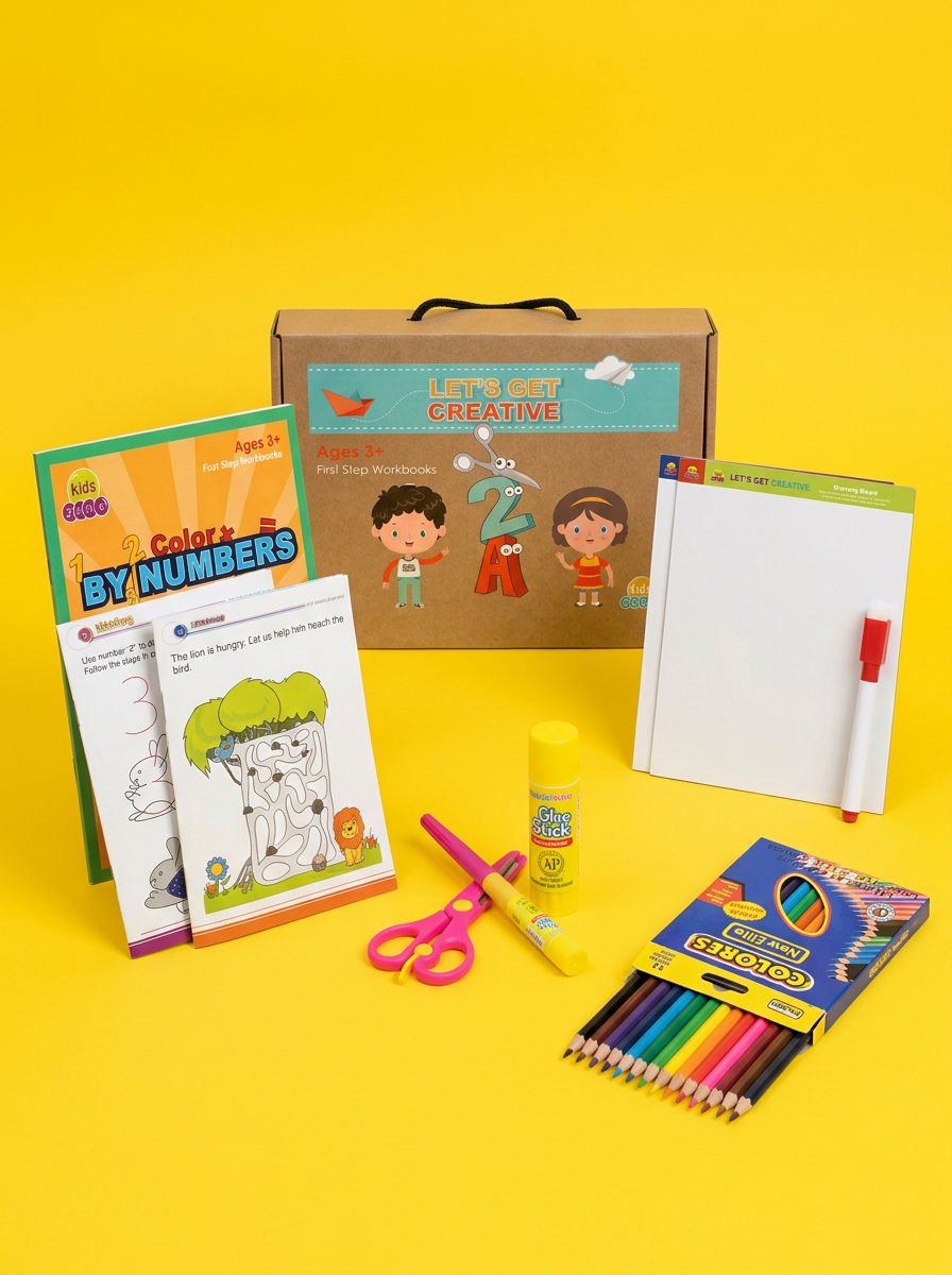 Kids Zone Let's Get Creative - Box Set (English Edition)