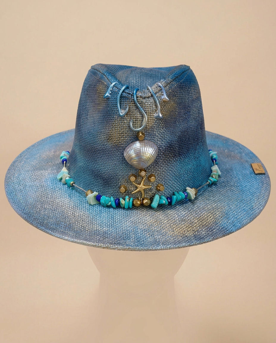 By Carmenzo Azure Lagoon Hat