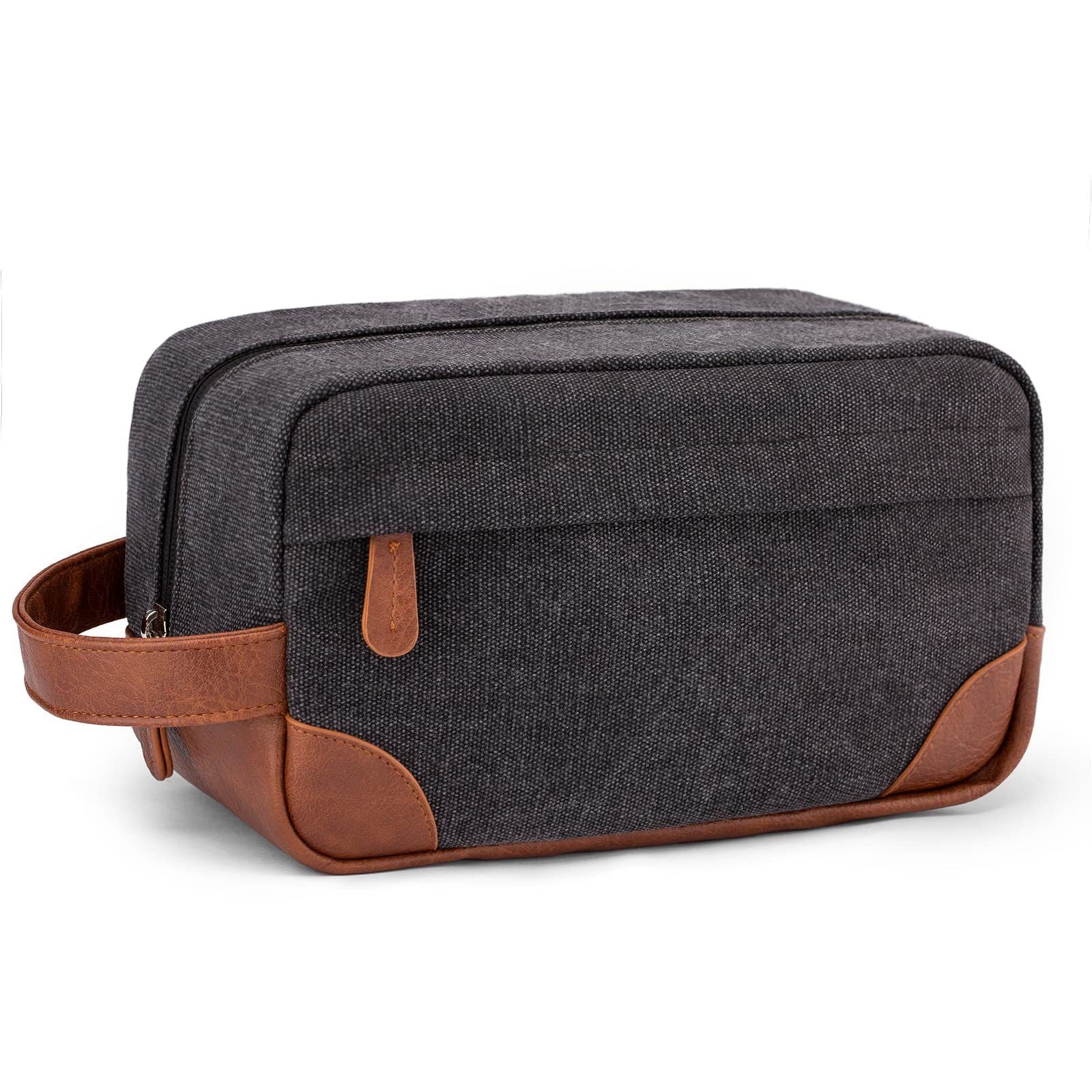 Toiletry Bag Water Hanging Dopp Kit Resistant Canvas Shaving Bag for Travel