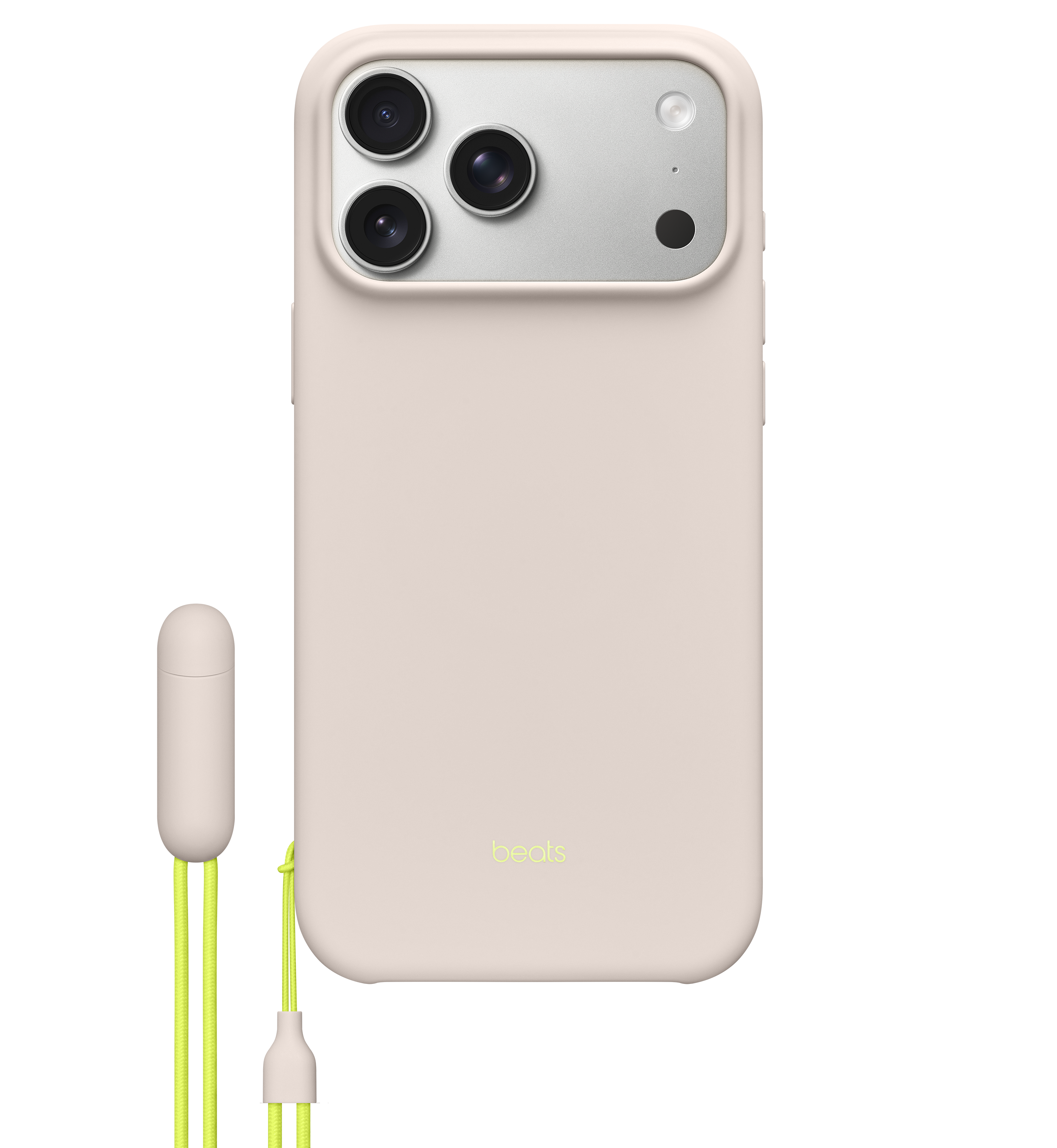 Beats iPhone 17 Pro Max Kickstand Case with MagSafe and Camera Control - Lime Stone