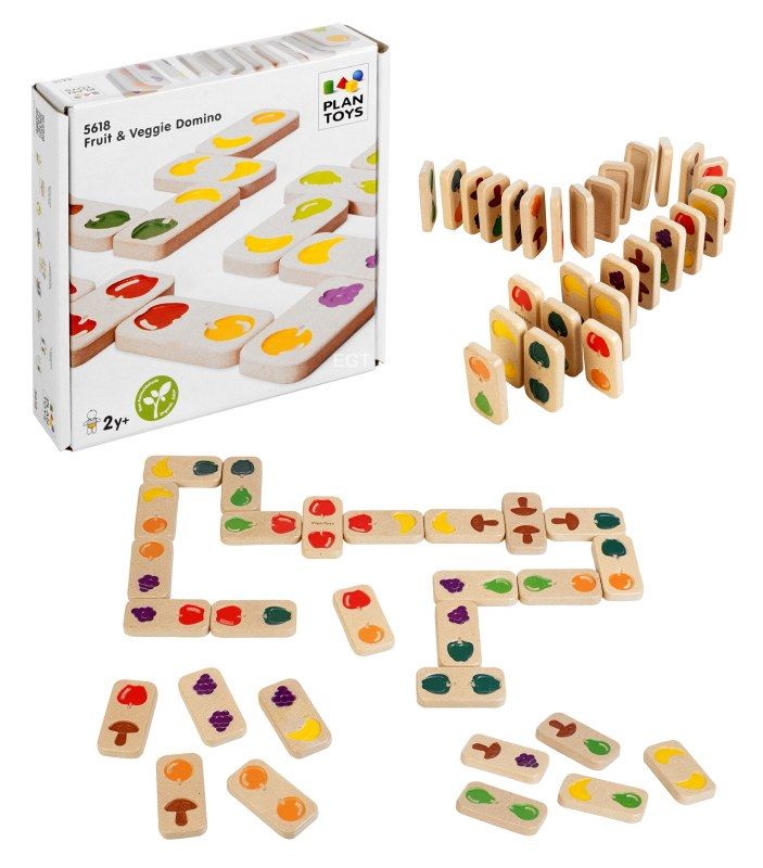 Fruit&Veggie Domino (Gradient)