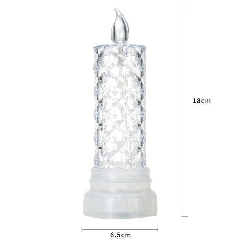 2pcs LED Tea Lights Wedding Table Candles Lamp for Wedding Birthday Party Home Decoration