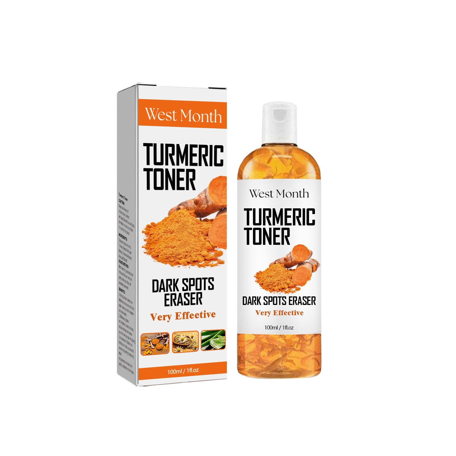 Deep Hydrating Turmeric Toner for Brightening, Moisturizing, and Skin Rejuvenation ,100ml