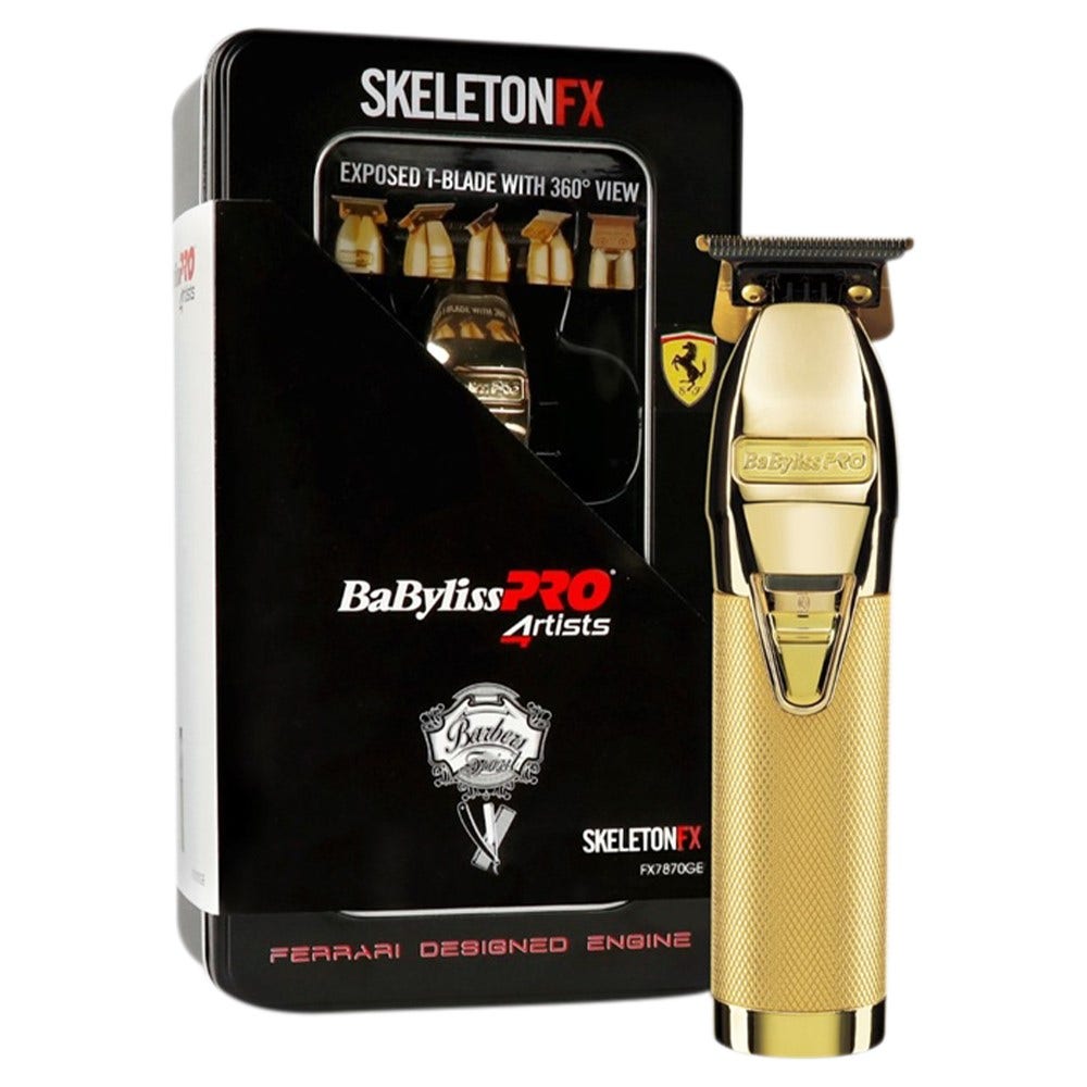 Babyliss Pro Skeleton Fx Cordless Hair Trimmer, Gold