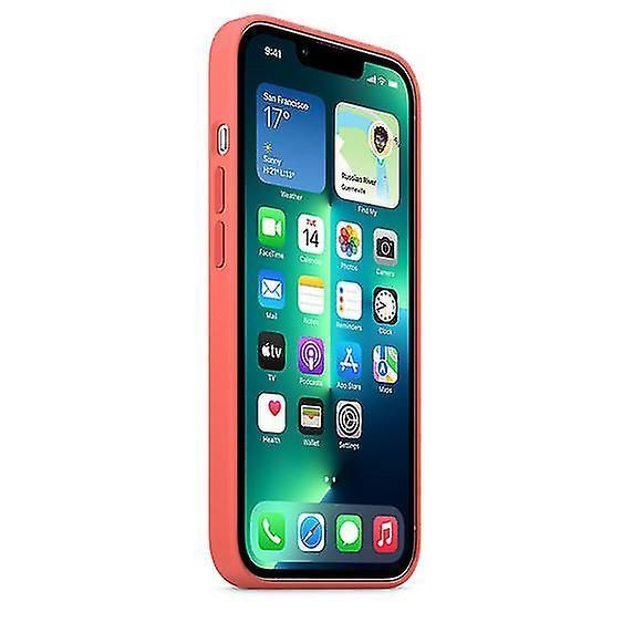 Silicone Phone Case For iPhone 13 Pro Max - Supports MagSafe Charging and Animation Alerts