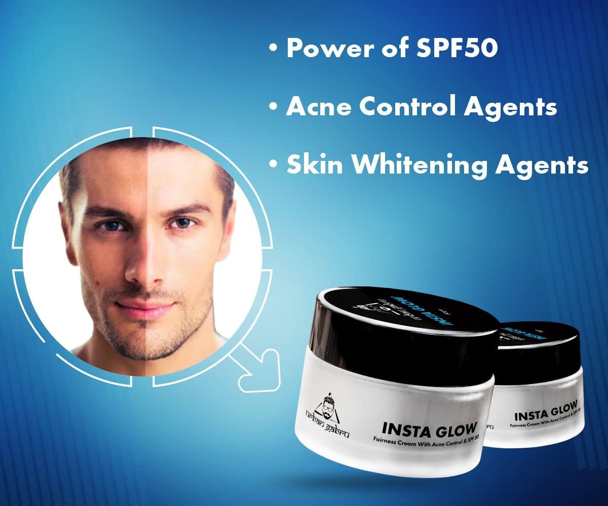 Urban Gabru Insta Glow Fairness Cream with Anti pimple 50g