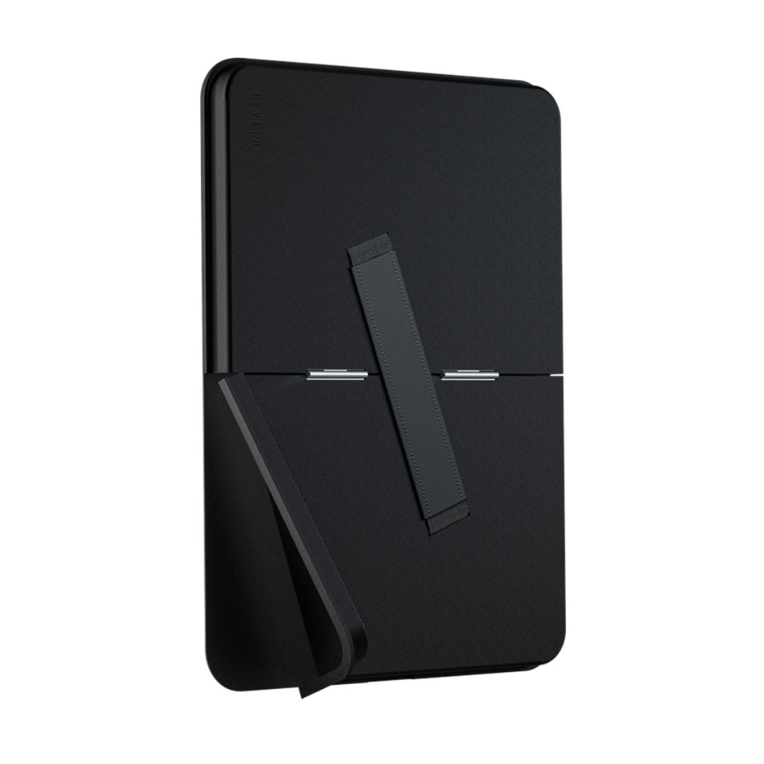 Levelo Omni 4 In-1 Case With Built-In Hand-Grip For Apple iPad, Multi-Angle Support