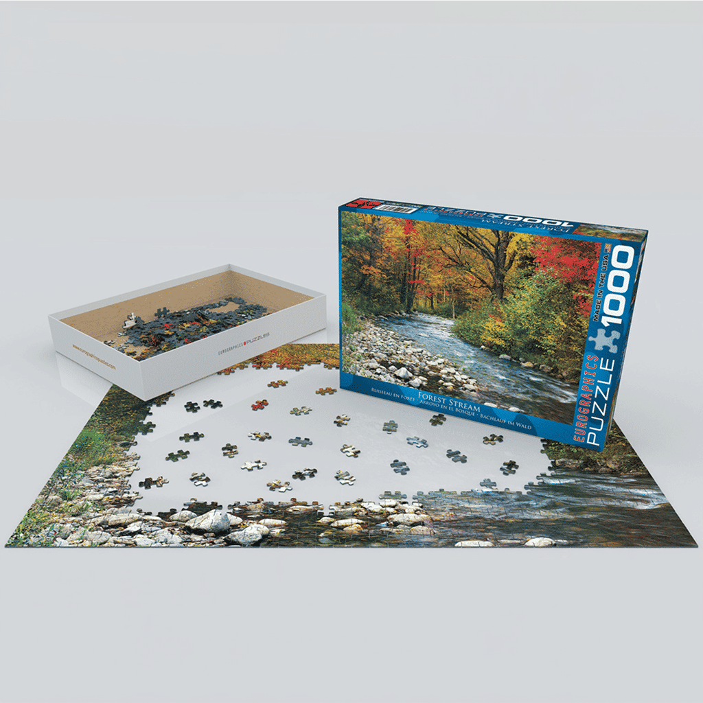 Forest Stream - 1000 Pcs Puzzle