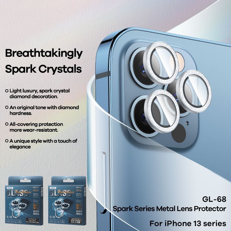 2pcs HD Tempered Glass Camera Lens Screen Protector For IPhone 13 Series