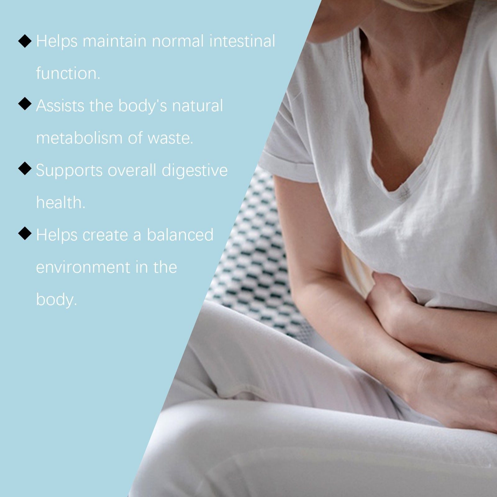 Gentle Body Care, Intestinal Cleansing Capsules, Natural Digestive Support, Daily Detox ,30pcs