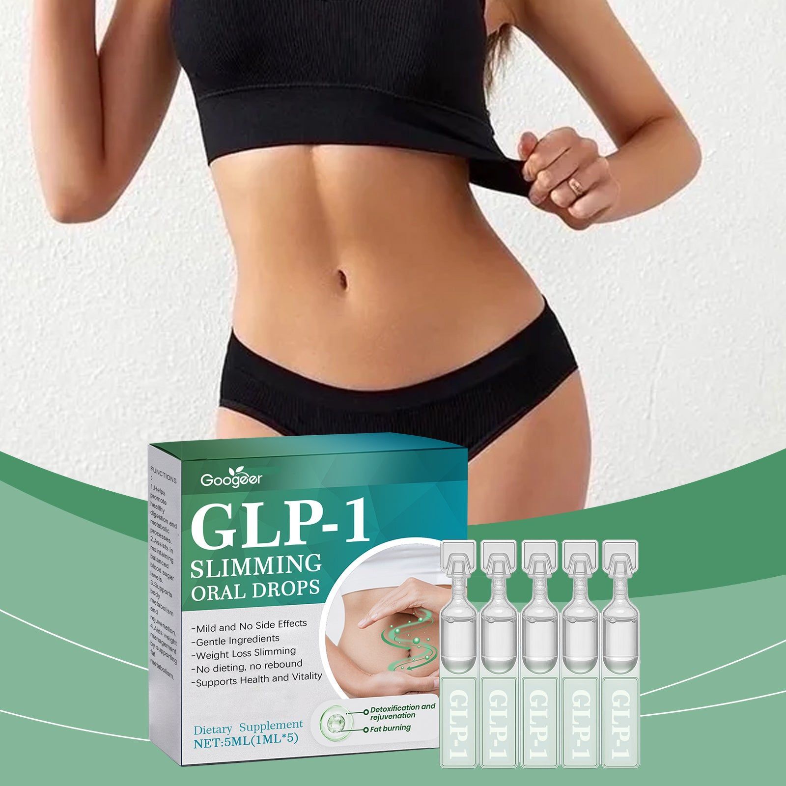 Body Care Supplement, Boost Metabolism, Blood Sugar Support, Natural Energy ,1 set