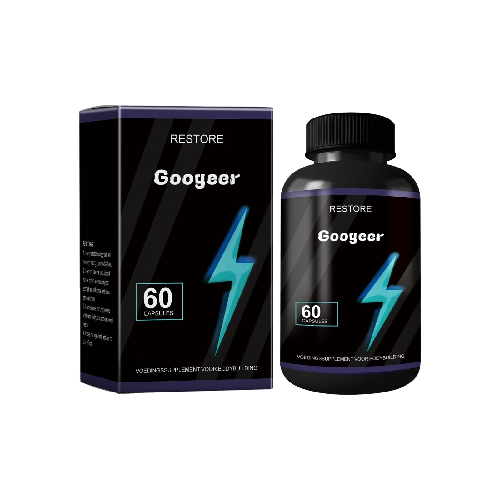 Boost Muscle Recovery with Top Body Care Supplement, Supports Immune & Endurance ,60 capsules