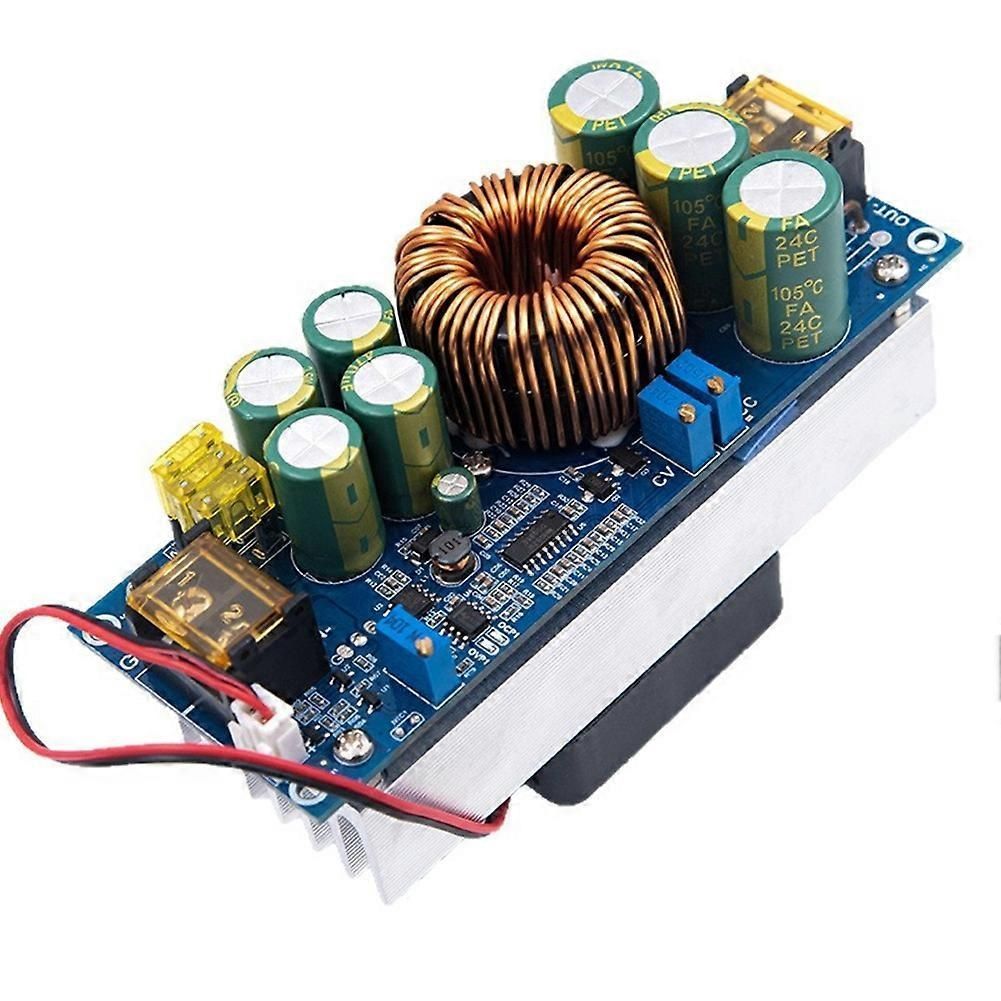 1500W DC Boost Module 30A, 12-60V to 13-90V, Adjustable Constant Voltage & Current Power Supply Board