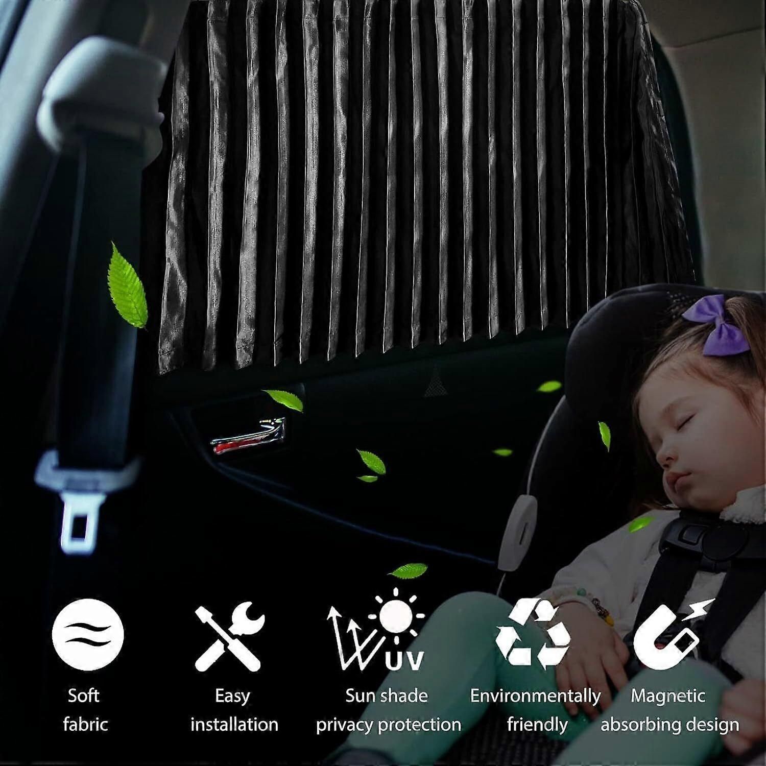 Universal Fit Magnetic Car Side Window Privacy Sunshade