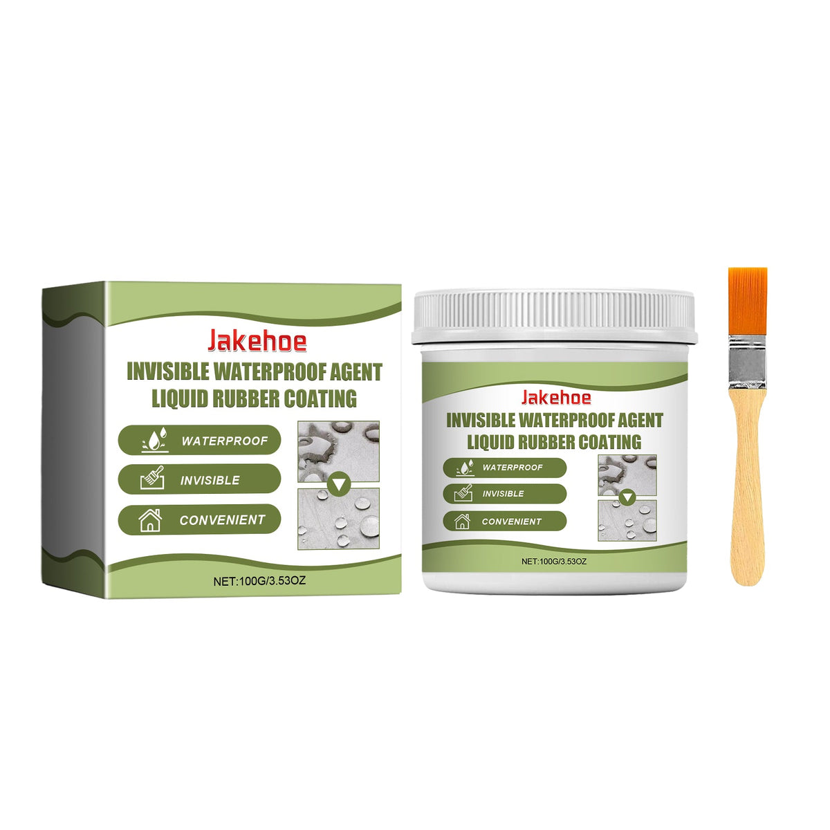Invisible Waterproof Sealant, Moisture-Proof, Leak-Free, Easy to Use, Household Waterproof Glue ,1set