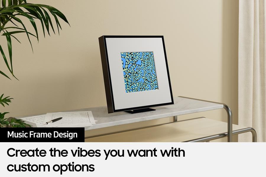 Samsung Music Frame Wireless Speaker & Custom Picture Frame