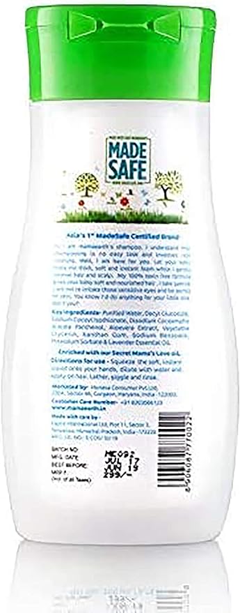 شامبو ماما إيرث اللطيف، 200 مل + زيت مغذي للشعر للأطفال، 100 مل، عبوة من 2