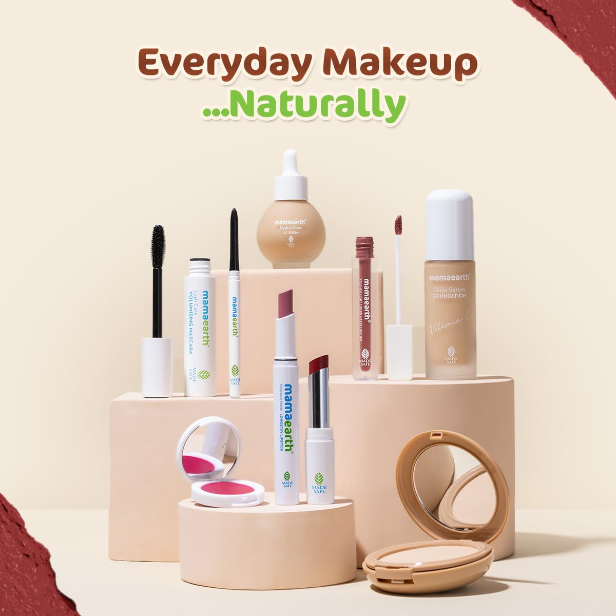 أحمر شفاه ماتي طويل الأمد من Mamaearth 15 لون وردي عنب 2 جرام