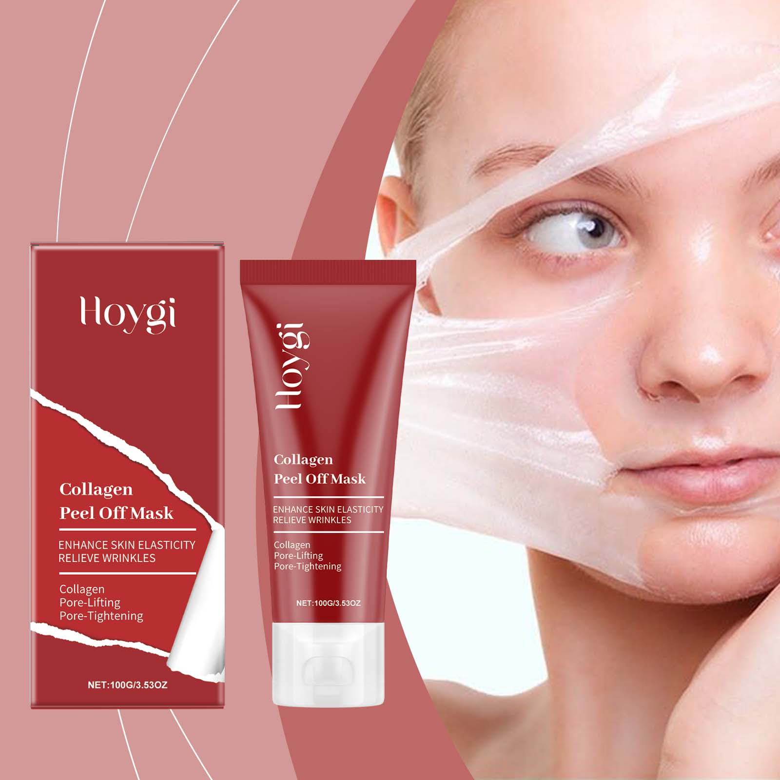 Collagen Tear Mask, Facial Care, Hydrating, Nourishing, Firming, Anti-Aging ,100g