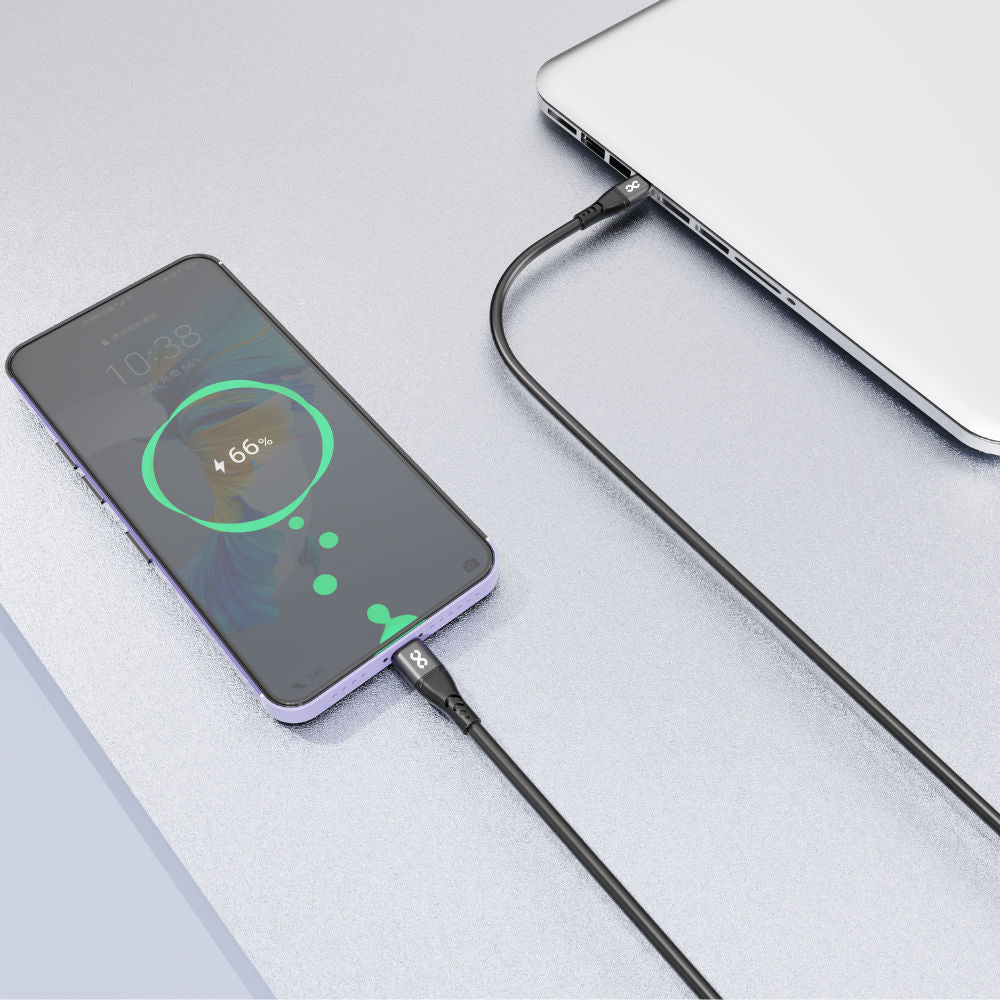 Infinyty MFi USB-C to Lightning Silicone Cable 60W, 1m