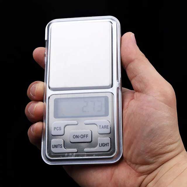 Mini Digital Pocket Scale with LCD Display - Precise Gram Weight Measurement for Jewelry, Food & Small Items