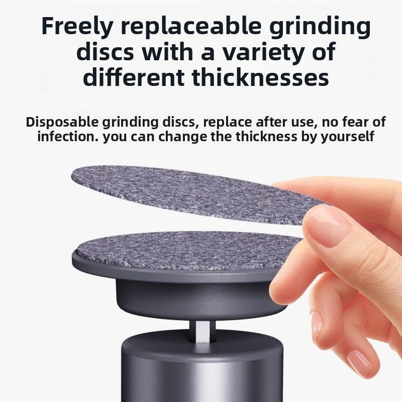 Foot Callus Remover with 2 Roller Heads