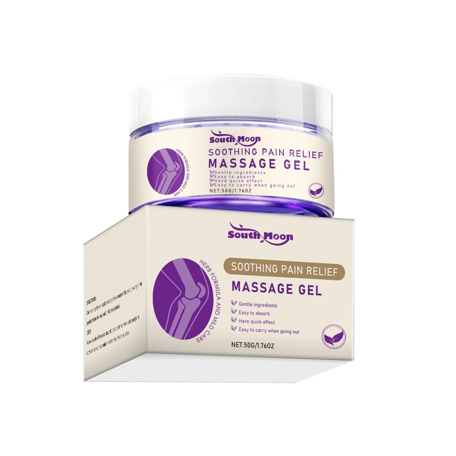 Body Care Gel for Joints, Pain Relief, Natural, Fast-Absorbing ,50g
