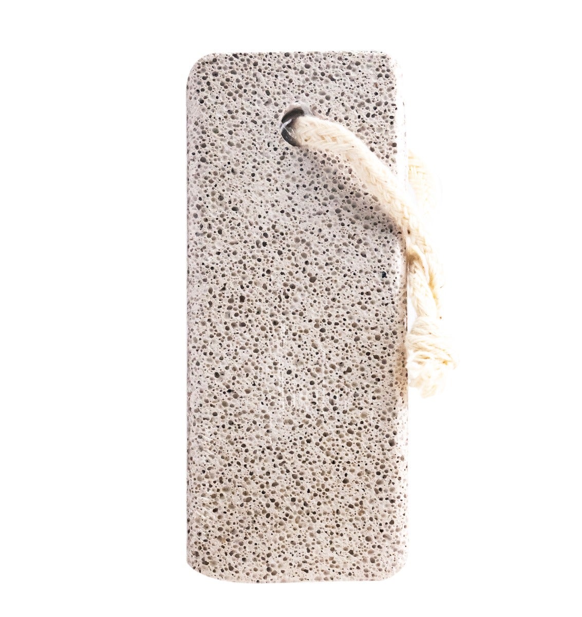Pritty Pumice Stone Large Rectangular With String, 115x50x20mm