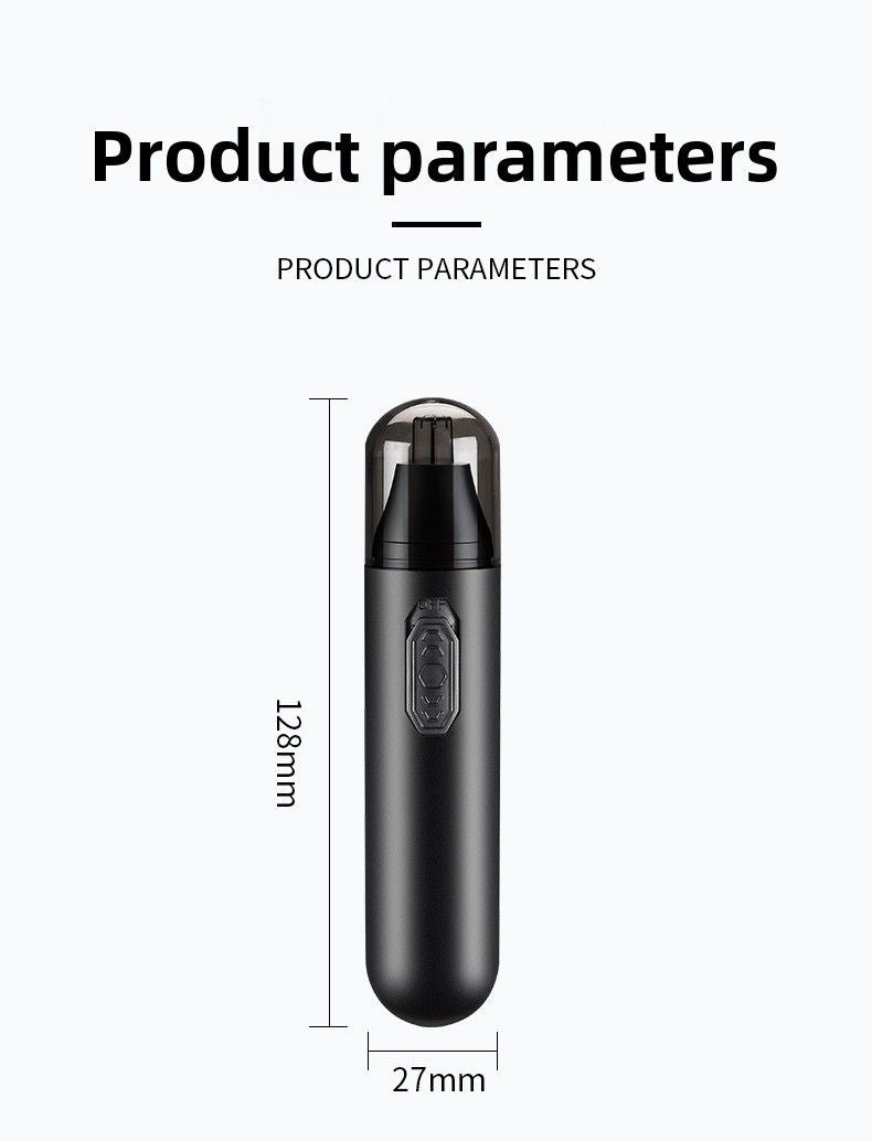 Battery Powered Portable Nose Hair Trimmer