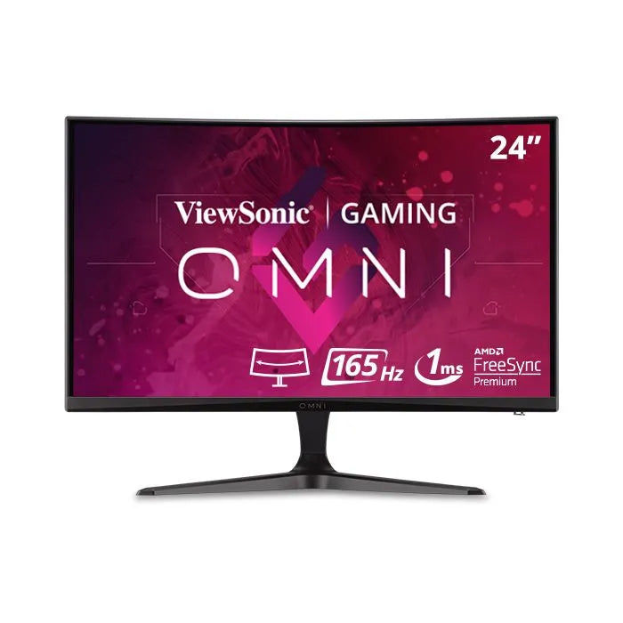 Viewsonic VX2418C 24" 144Hz Curved Gaming Monitor, 1ms, Full HD