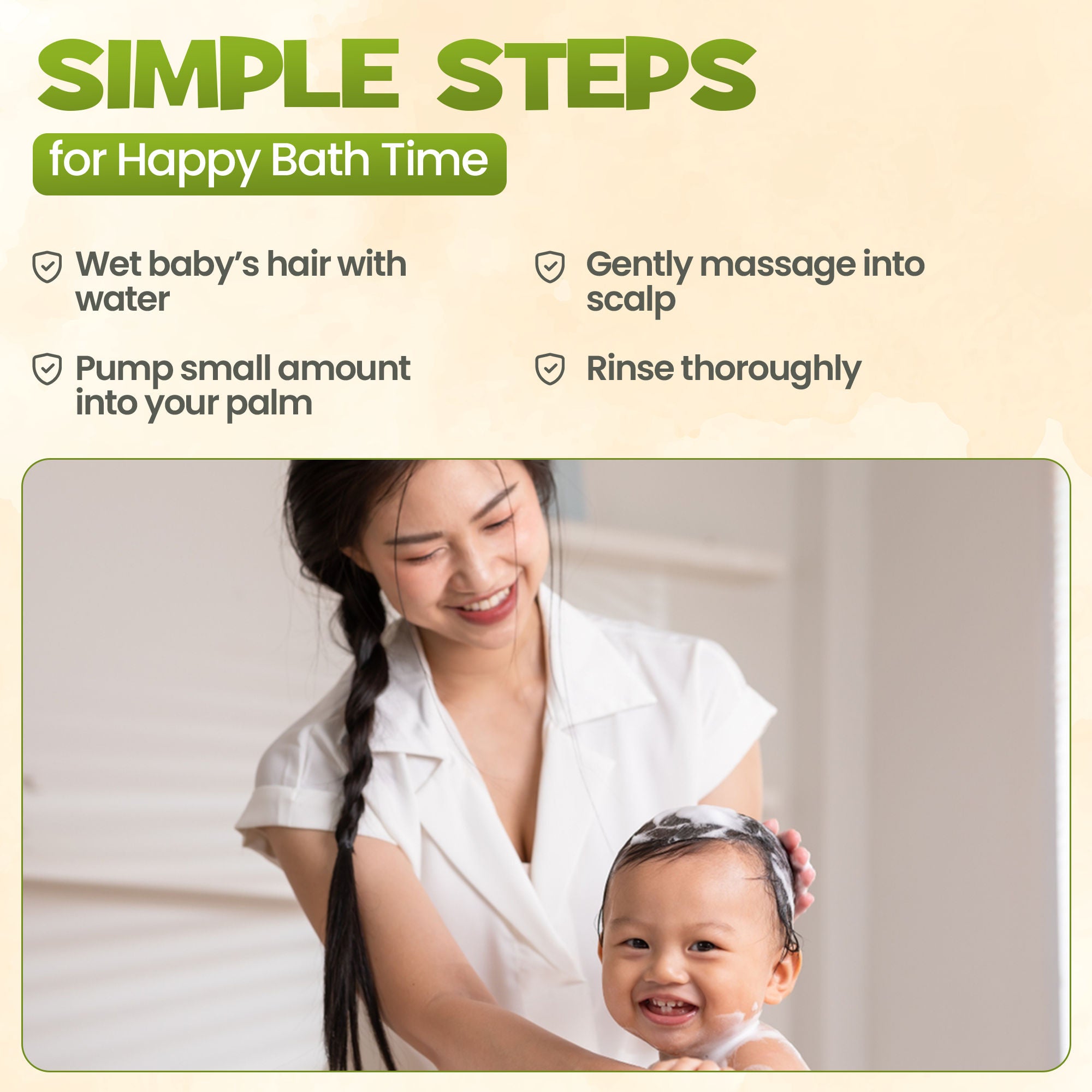 ENFANT Organic Plus Moisture Shampoo 300ml