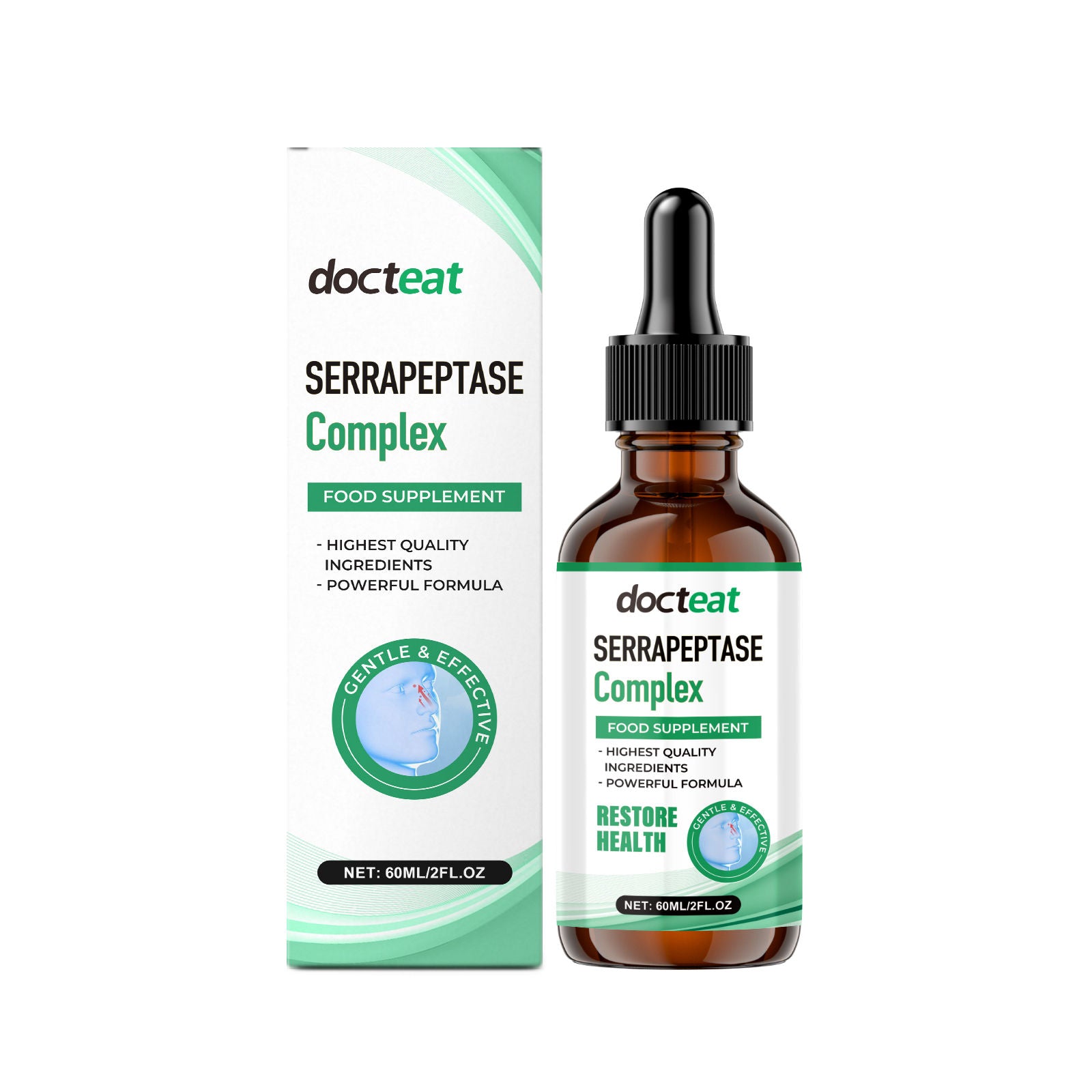 Boost Respiratory Health with Body Care Supplement Drops, Gentle Daily Relief ,60ml