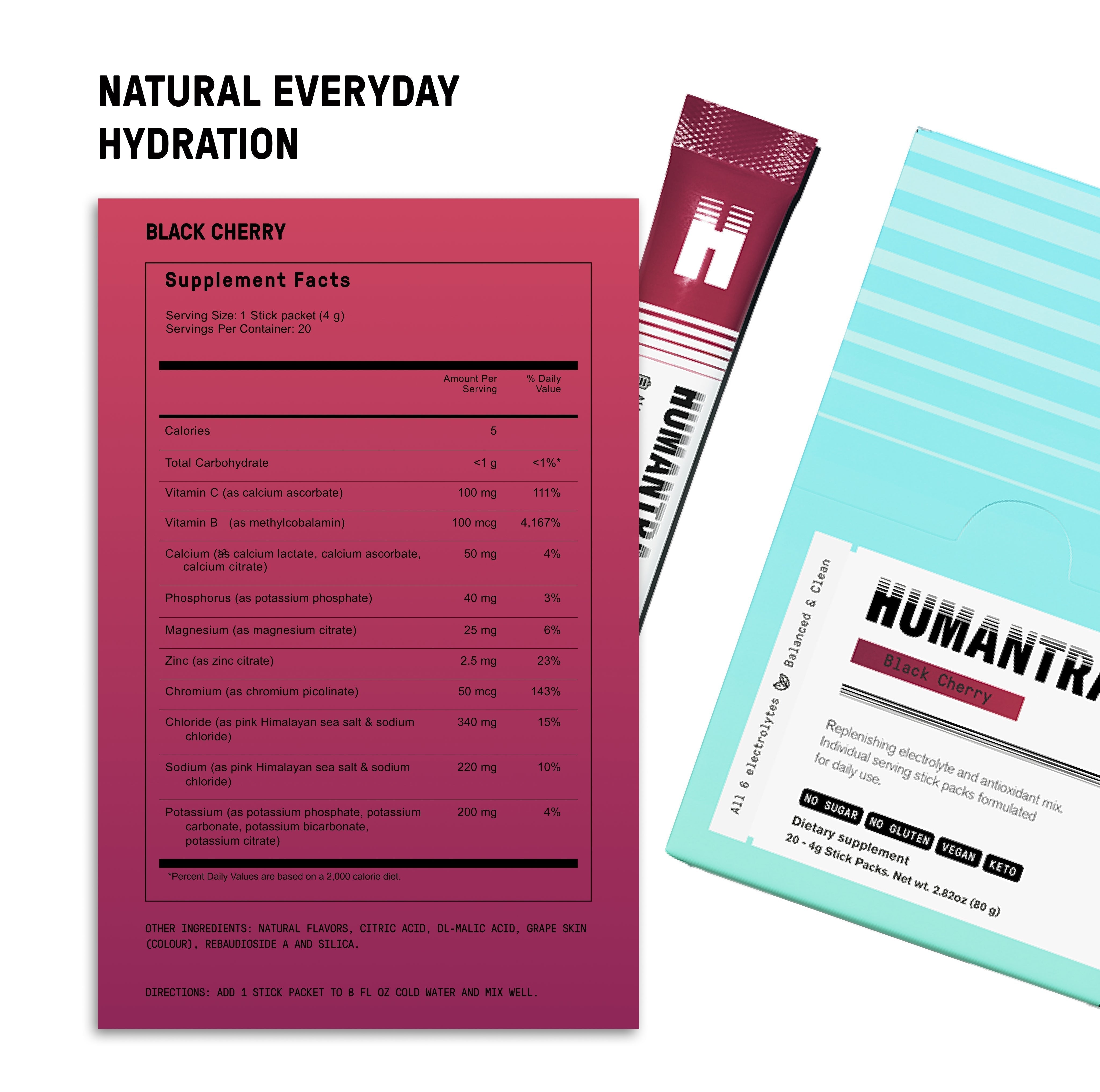 Humantra Table Humantra Black Cherry 80G – XHAWI