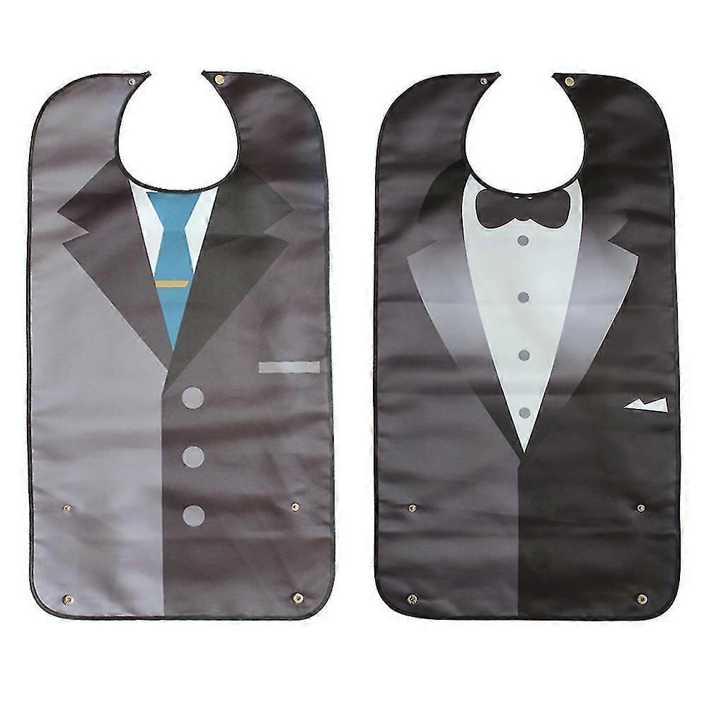 Waterproof Adult Eating Bib Washable Reusable for Elderly Care