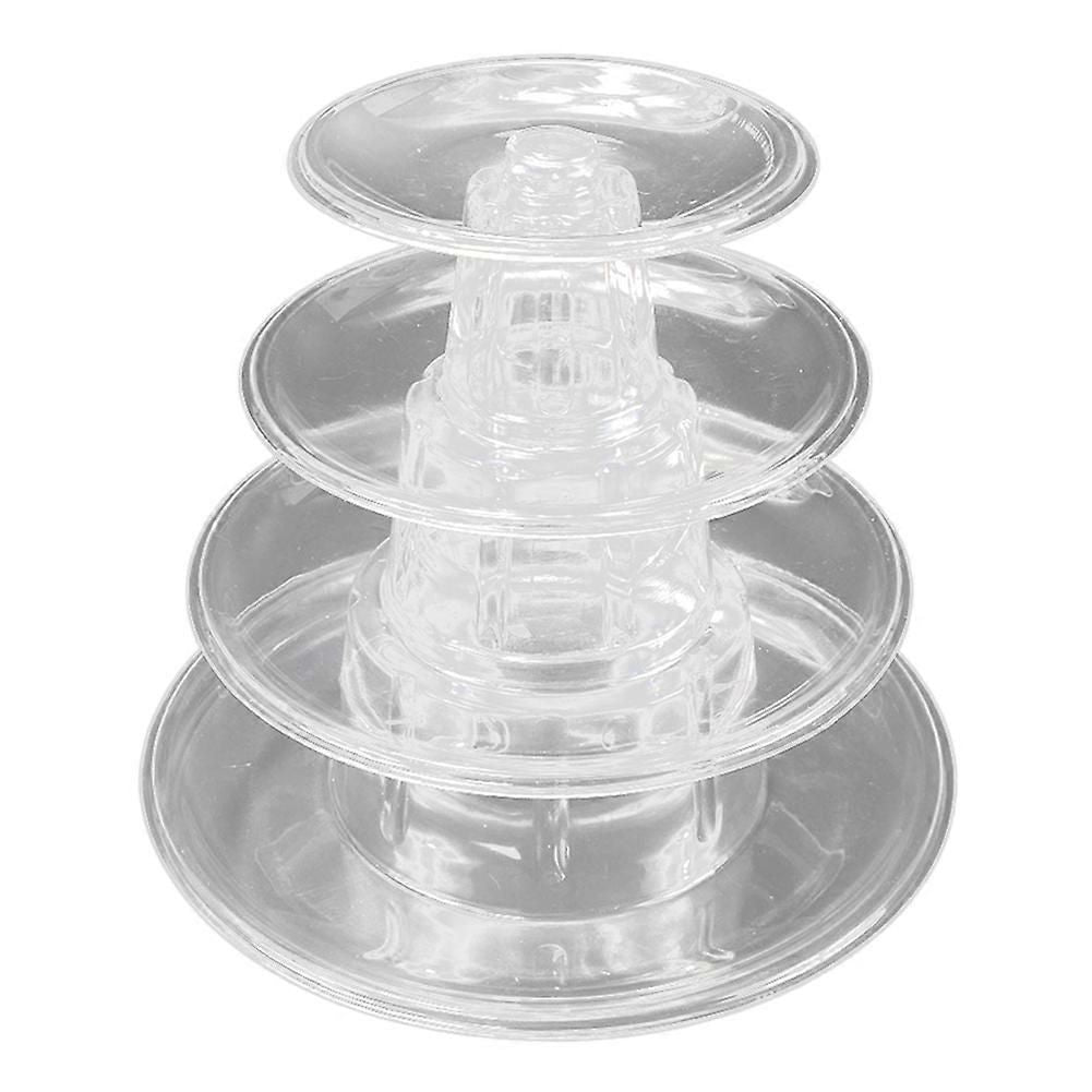 Macarons Display Tower 4-Layer Cupcake Stand Food Display Stand
