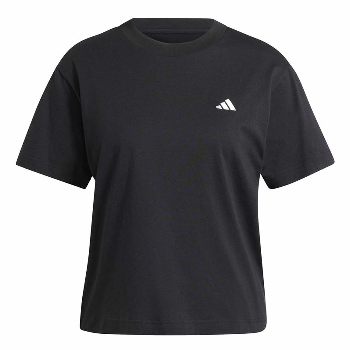 Women’s Short Sleeve T-Shirt Adidas Essentials Black