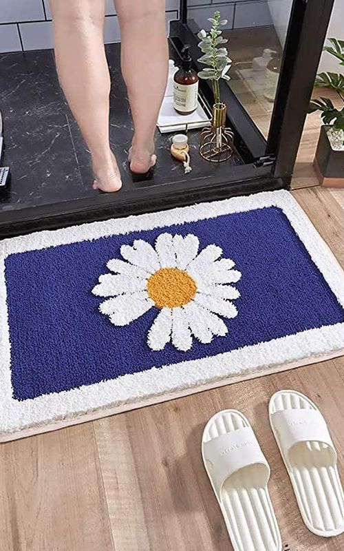 AIESY® Beautiful Luxury Ultra Soft Microfiber Shaggy Bath Mats